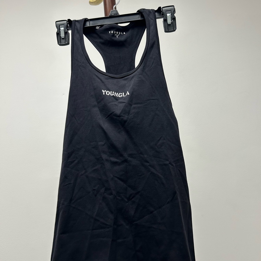 YoungLA Women's Classic Black Tank Top